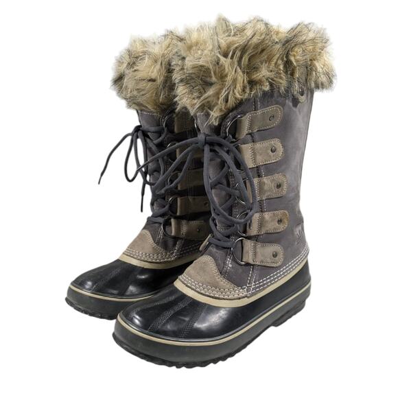 Sorel Joan of Artic Waterproof Boots GUC $240 Size 8 S2988 - Picture 6 of 12